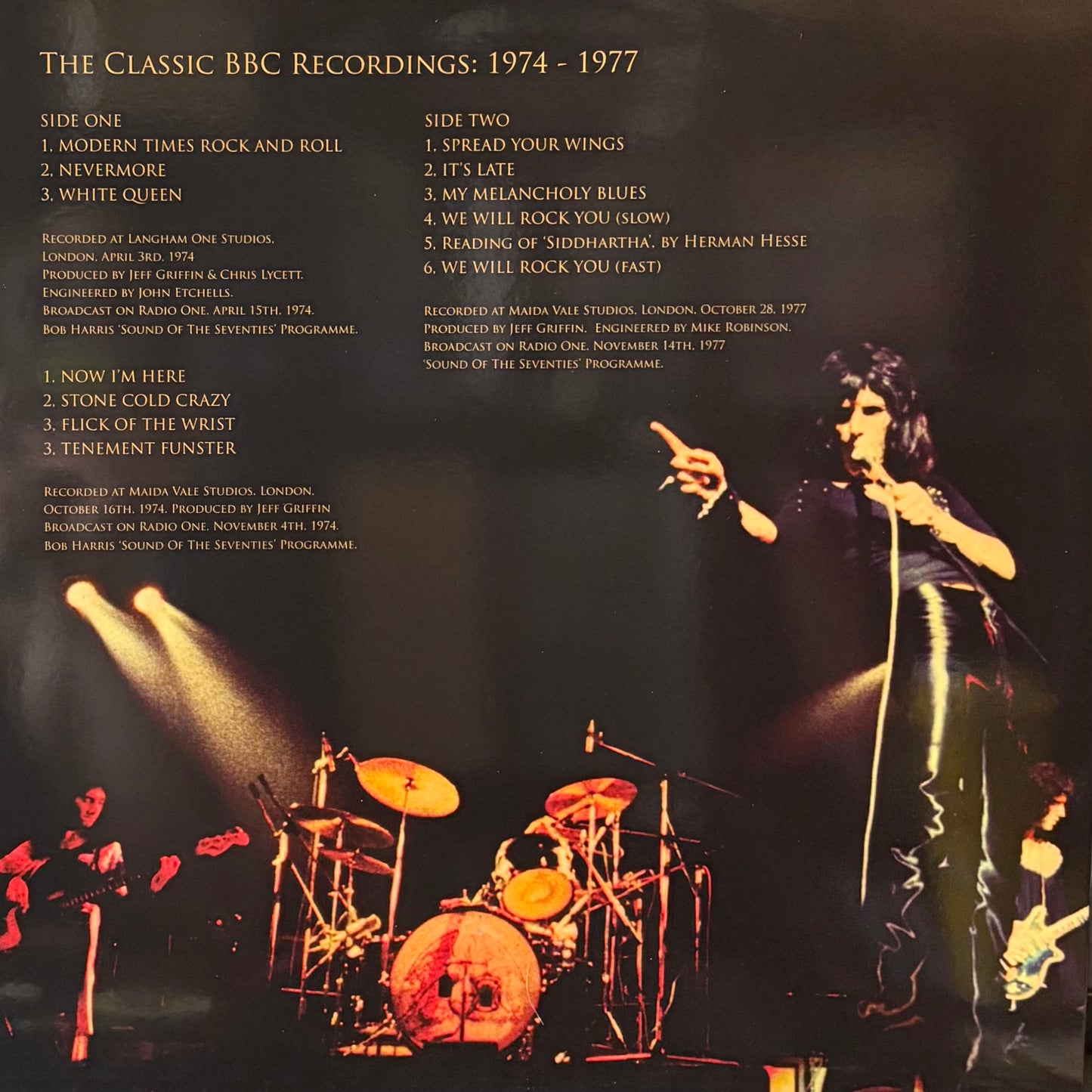 QUEEN – A Ladder to the Stars • The Classic BBC Recordings 1974-1977 LP (color vinyl)