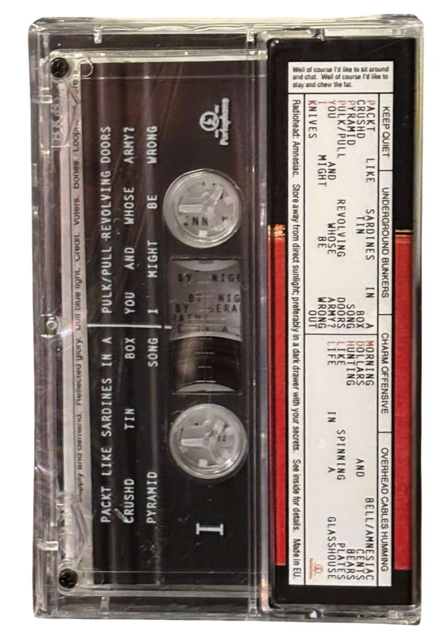 RADIOHEAD – Amnesiac Cassette