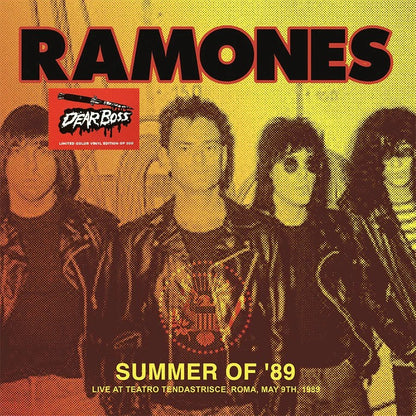 RAMONES – Summer Of '89 • Live At Teatro Tendastrisce 1989 LP (white vinyl)