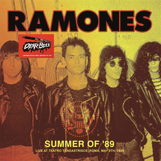 RAMONES – Summer Of '89 • Live At Teatro Tendastrisce 1989 LP (white vinyl)