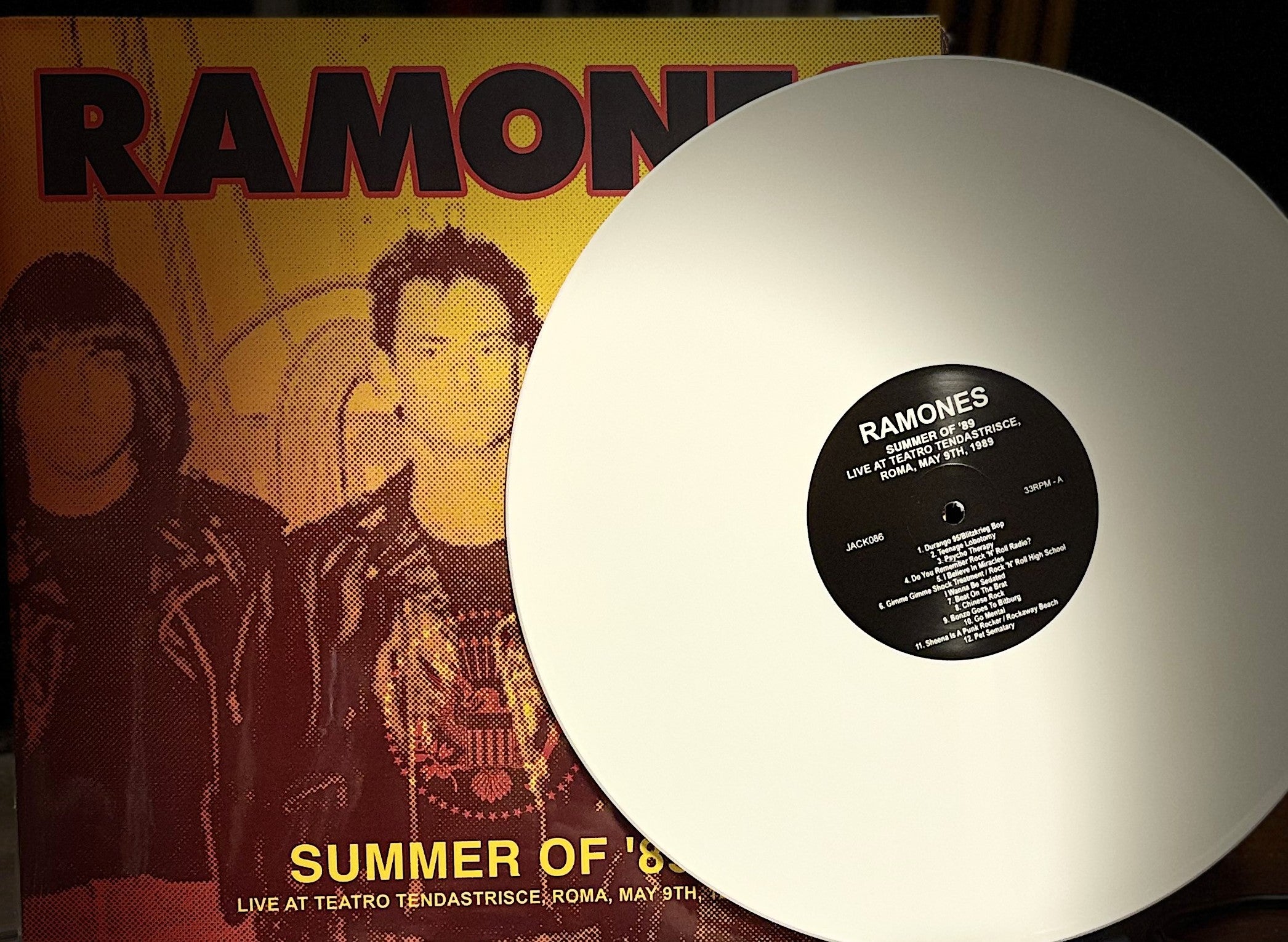 RAMONES – Summer Of '89 • Live At Teatro Tendastrisce 1989 LP