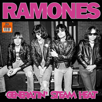 RAMONES – Generatin' Steam Heat LP (orange vinyl)