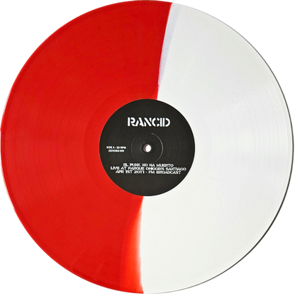 RANCID – El Punk No Ha Muerto • Live At Parque O'Higgins - Santiago, Chile 2017 LP (red/white vinyl)