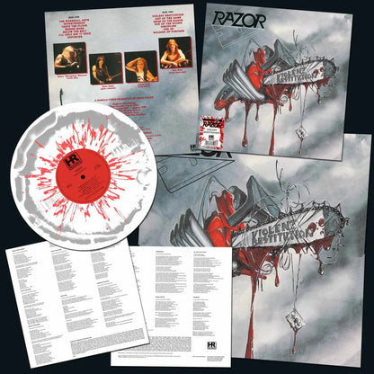 RAZOR – Violent Restitution LP (splatter vinyl)