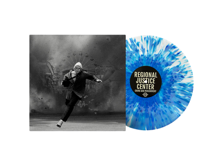 REGIONAL JUSTICE CENTER – Crime and Punishment LP (clear/blue splatter vinyl)