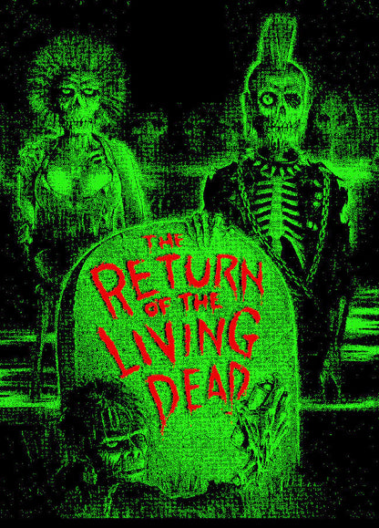 Return Of The Living Dead Back Patch