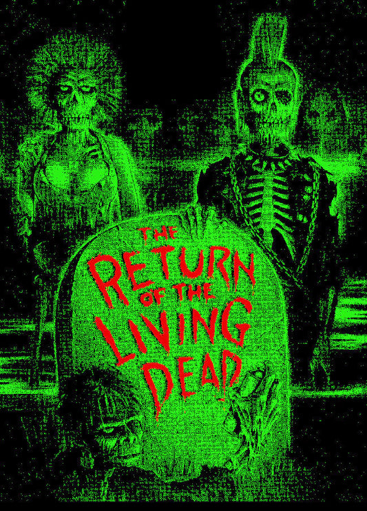 Return Of The Living Dead Back Patch