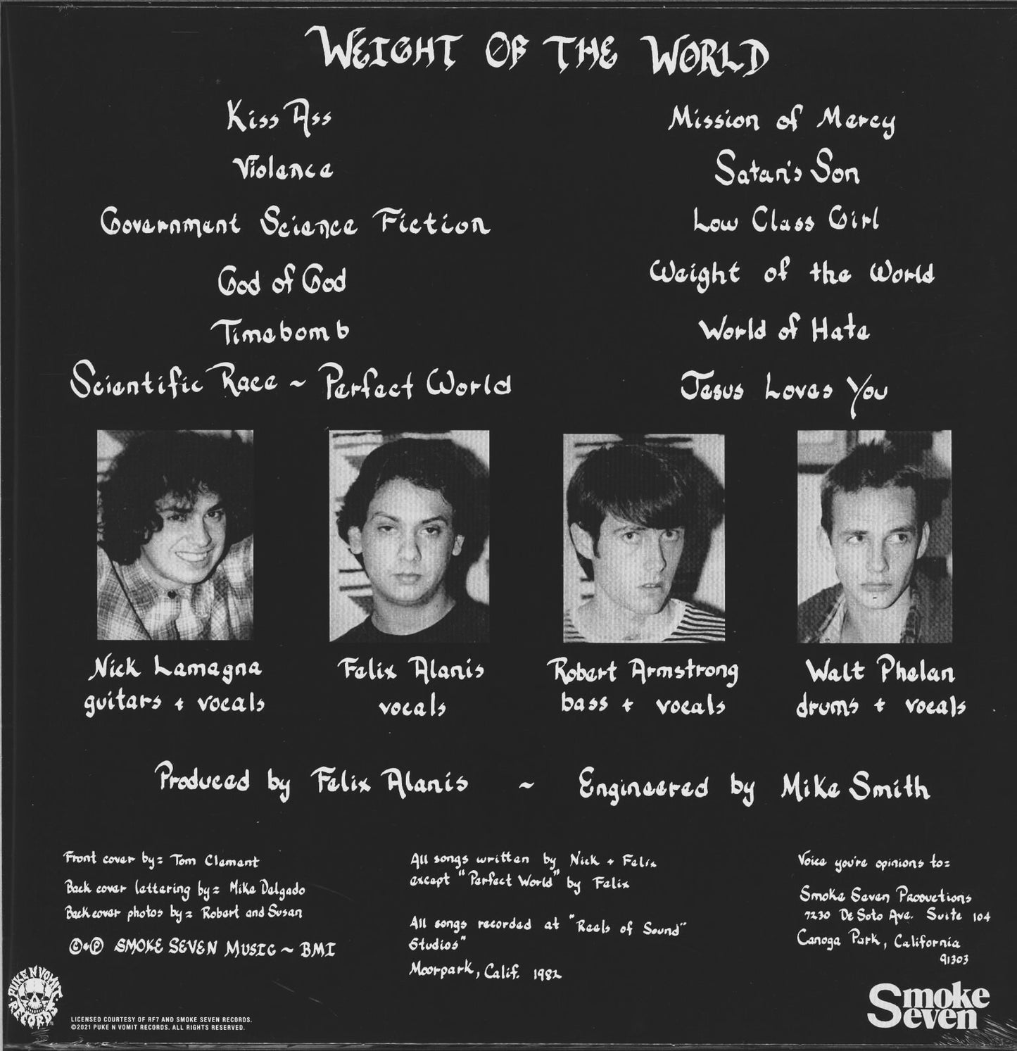 RF7 – Weight Of The World LP