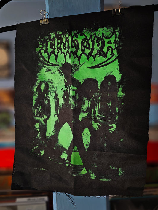 SEPULTURA | Green Band Portrait Raw Back Patch