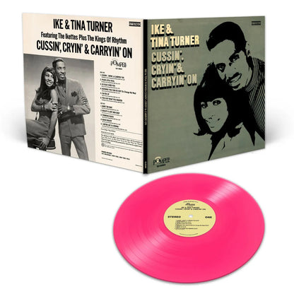 IKE & TINA TURNER – Cussin', Cryin' & Carryin' On LP (color vinyl)