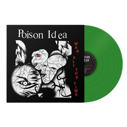 POISON IDEA – War All The Time LP (opaque green vinyl)