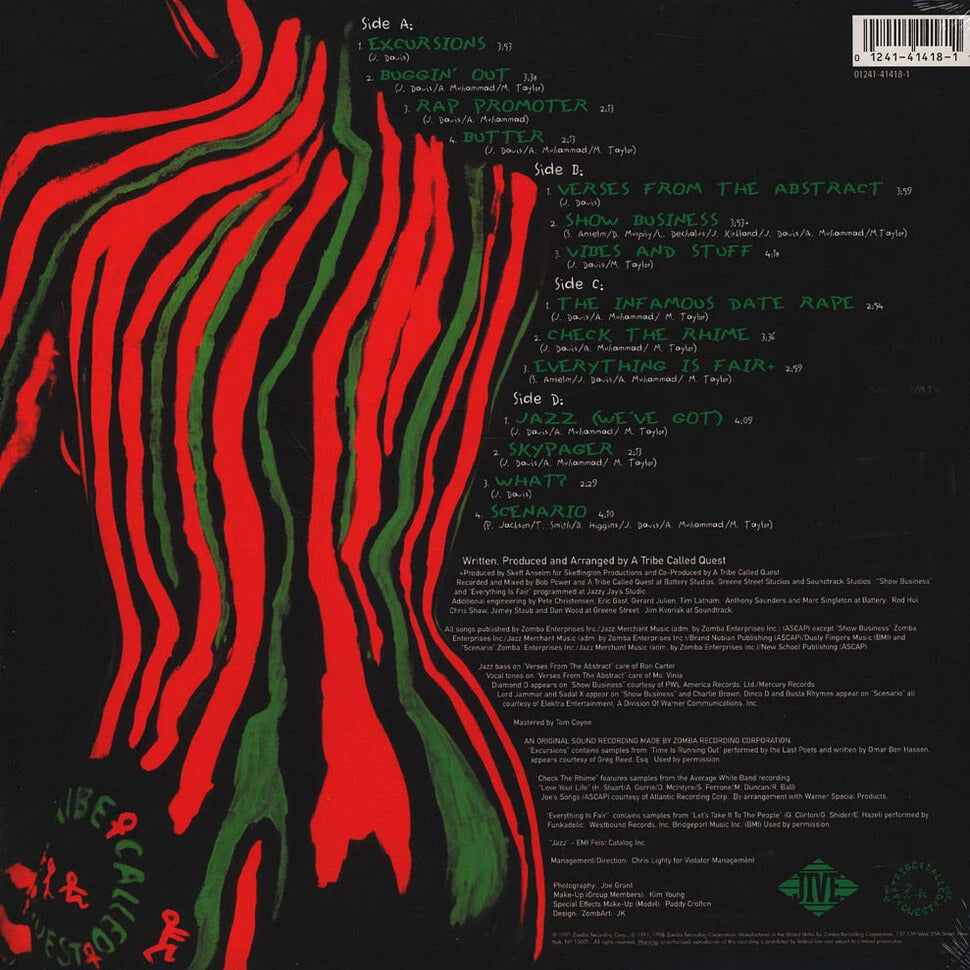 TRIBE CALLED QUEST – The Low End Theory 2xLP – CITY NOISE TRIBE CALLED QUEST – The Low End Theory 2xLP – CITY NOISE