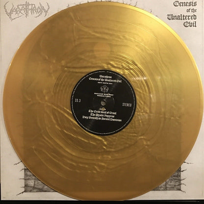 VARATHRON – Genesis Of The Unaltered Evil 2xLP (gold vinyl)