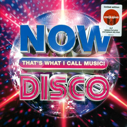 V/A – Now That's What I Call Music! • Disco 2xLP (hot pink/sky blue vinyl)