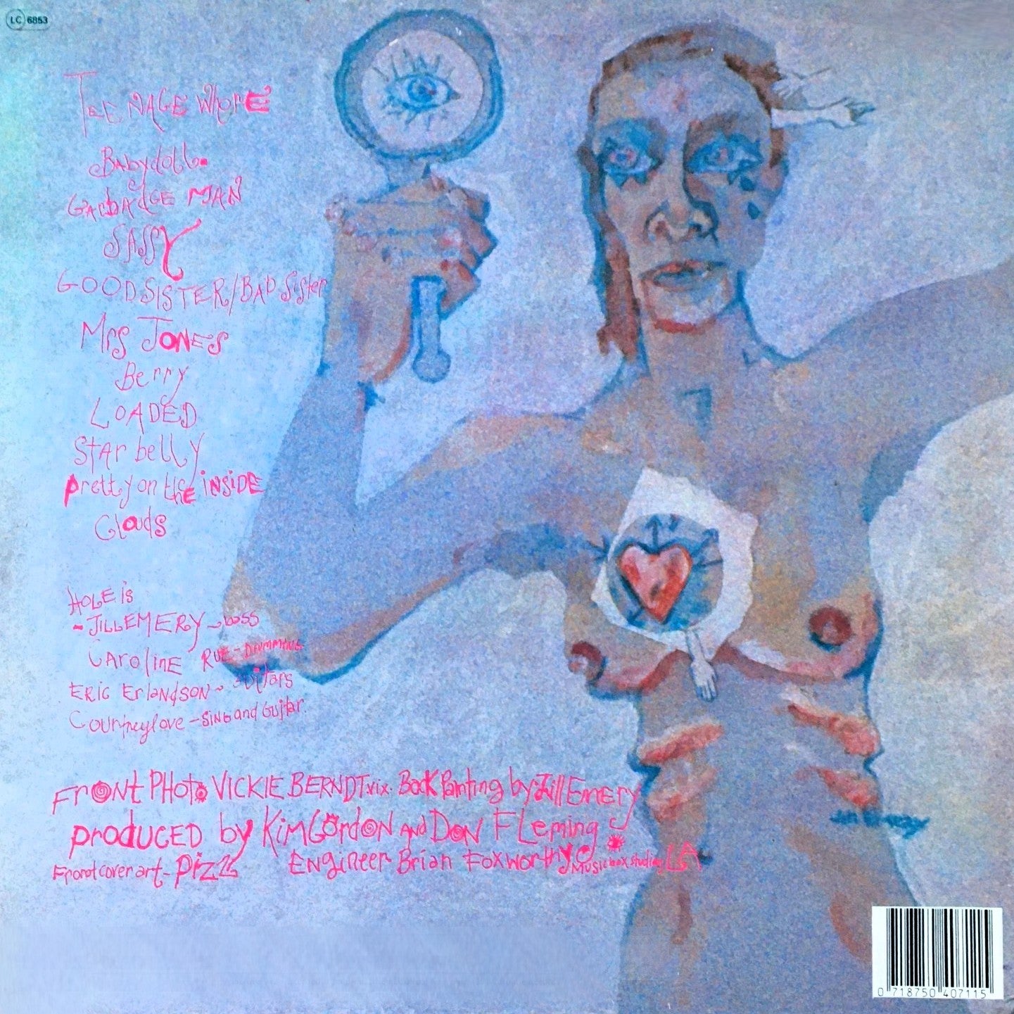 HOLE – Pretty On The Inside LP – CITY NOISE
