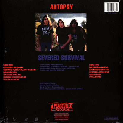 AUTOPSY – Severed Survival LP