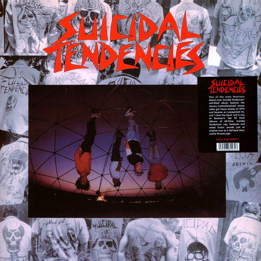 SUICIDAL TENDENCIES – S/T LP (red vinyl)