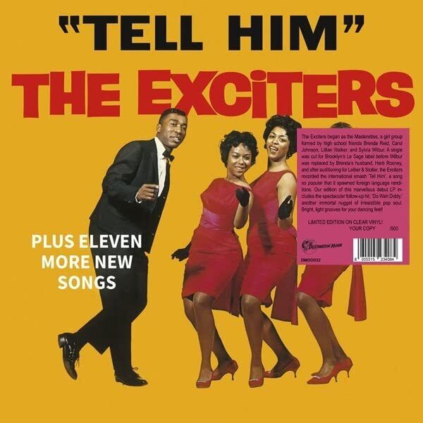 EXCITERS – Tell Him LP (clear vinyl)