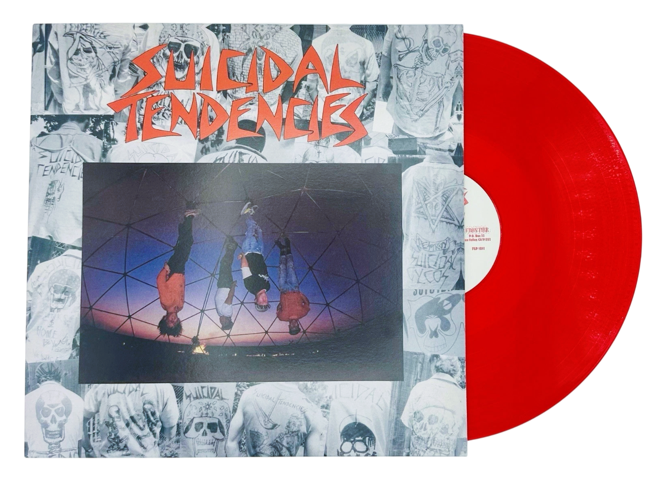 SUICIDAL TENDENCIES – S/T LP (red vinyl)