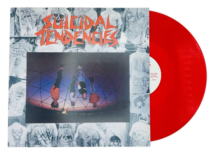 SUICIDAL TENDENCIES – S/T LP (red vinyl)