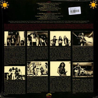 V/A – Hard Philippines • A Collection Of 70s Pinoy Hard Rock, Fuzzed Out Rockers, Hard Glam & Face Melting Guitar Madness!!! LP