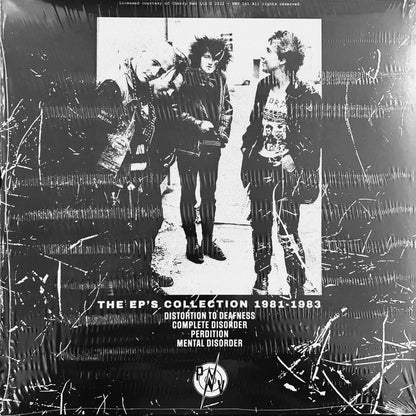 DISORDER – The EP's Collection 1981-1983 LP