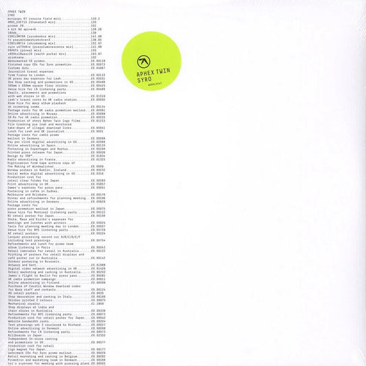 APHEX TWIN – Syro 3xLP