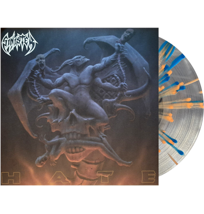 SINISTER – Hate LP (orange/blue splatter vinyl)