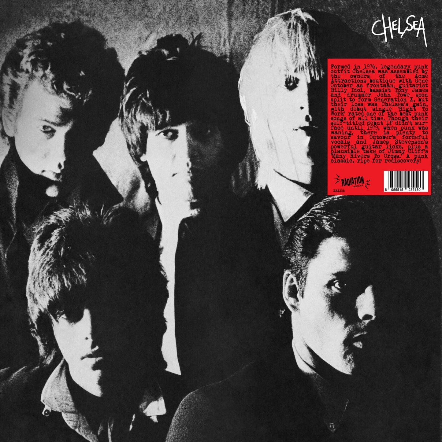 CHELSEA – S/T LP (red vinyl)