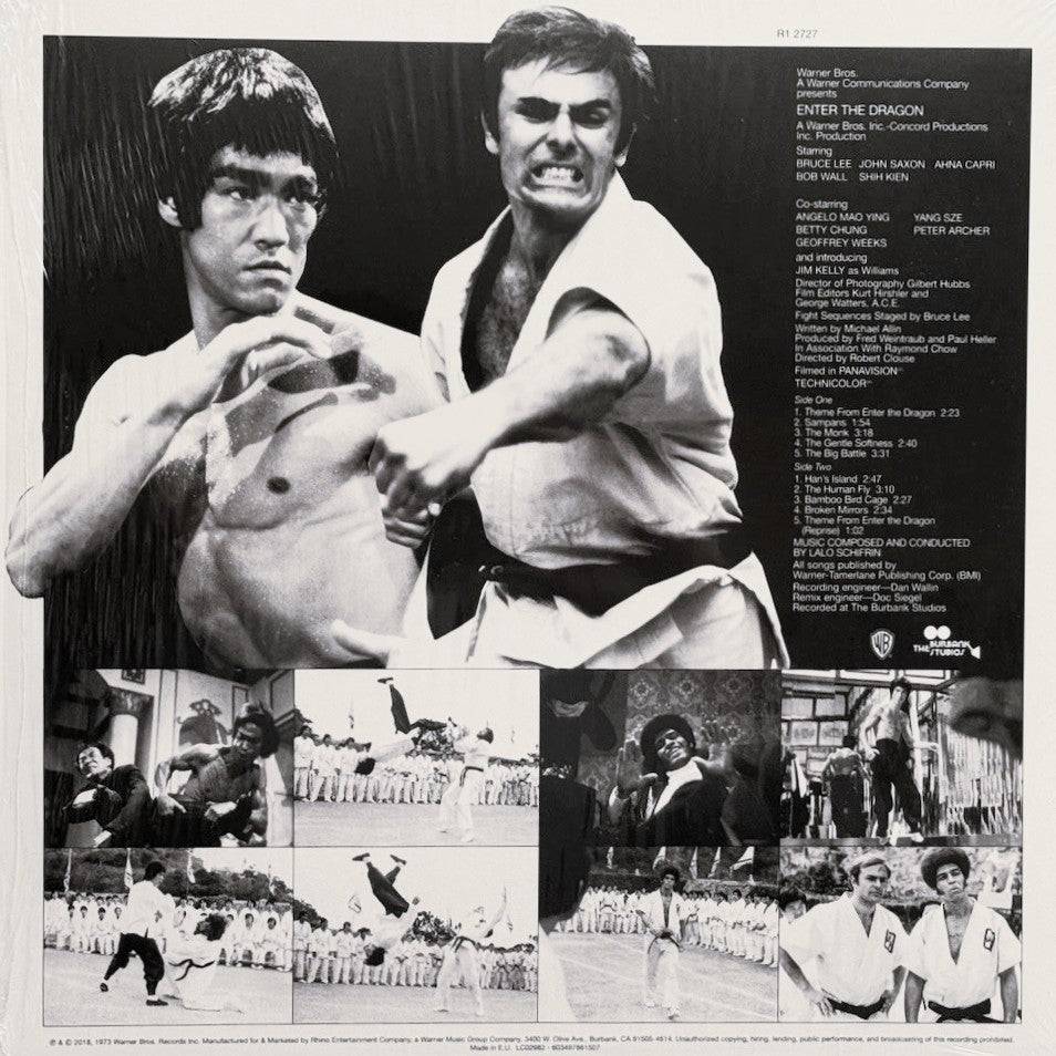 LALO SCHIFRIN – Enter The Dragon OST LP (picture disc)
