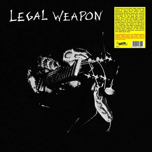 LEGAL WEAPON – Death Of Innocence LP (yellow transparent vinyl)