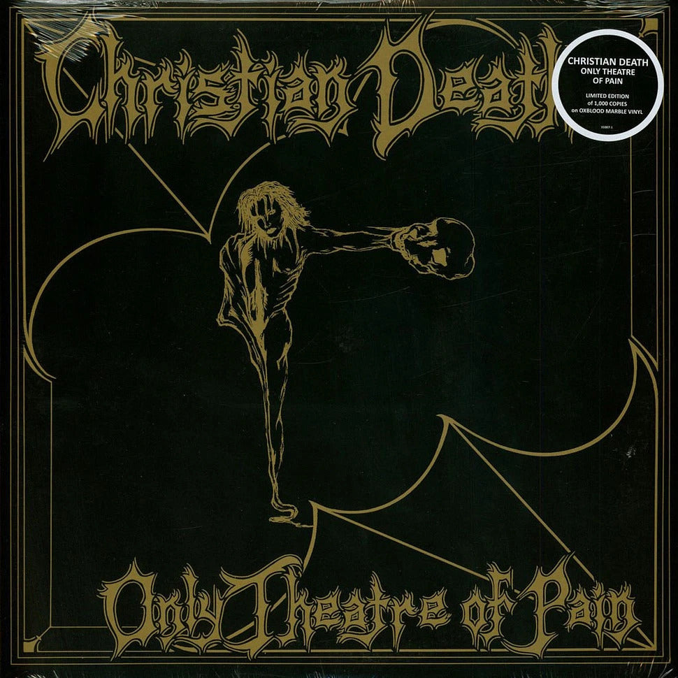CHRISTIAN DEATH – Only Theatre Of Pain LP (oxblood marbled vinyl)