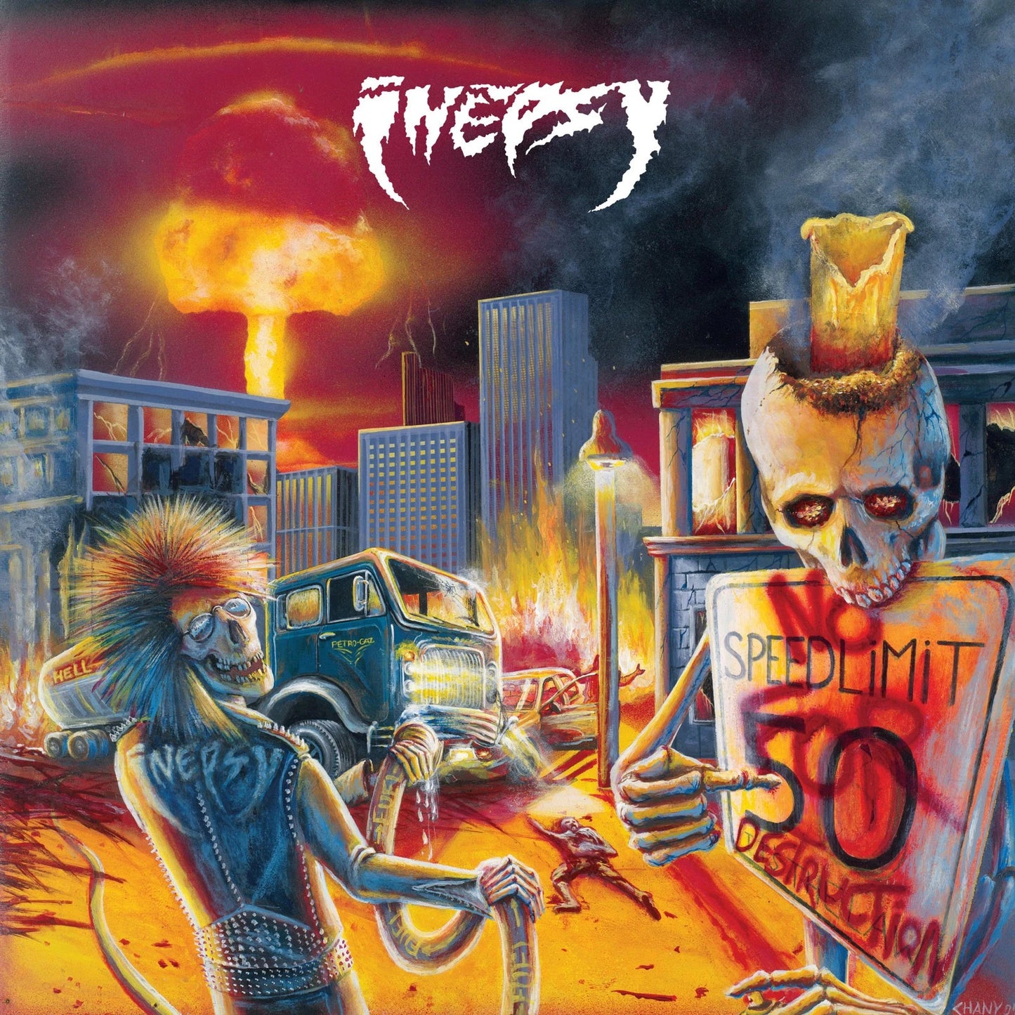 INEPSY – No Speed Limit for Destruction LP (color vinyl)