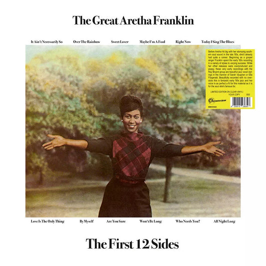 ARETHA FRANKLIN – The Great Aretha Franklin • The First 12 Sides LP (clear vinyl)