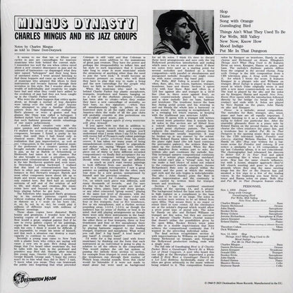 CHARLES MINGUS & HIS JAZZ GROUP – Mingus Dynasty LP (clear vinyl)