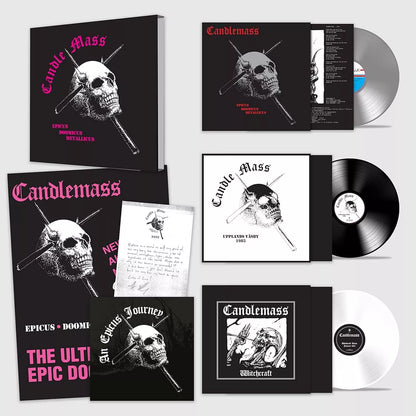 CANDLEMASS – Epicus Doomicus Metallicus 3xLP Box Set (color vinyl)