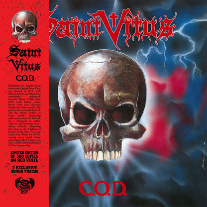 SAINT VITUS – C.O.D. LP (red vinyl)