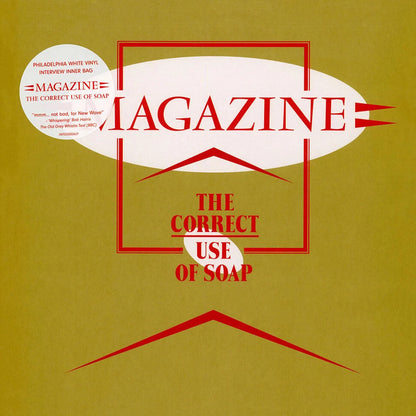 MAGAZINE – The Correct Use Of Soap LP ("Philadelphia White" vinyl)