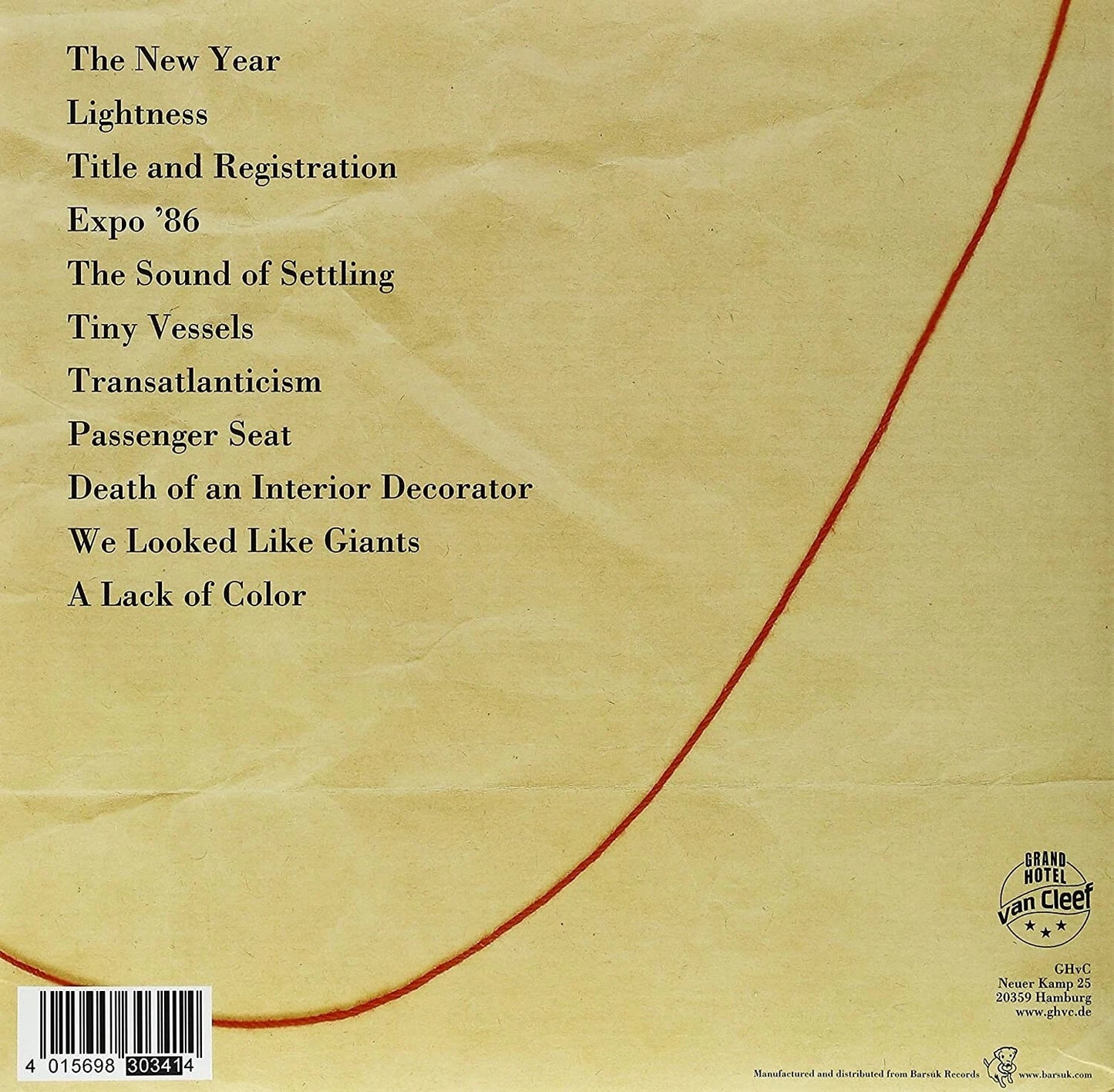 DEATH CAB FOR CUTIE – Transatlanticism 2xLP