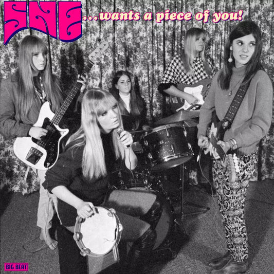 SHE / THE HAIREM – She...Wants A Piece Of You! LP (pink vinyl)