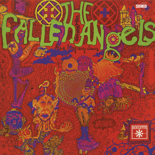 FALLEN ANGELS – It's A Long Way Down LP (red vinyl)