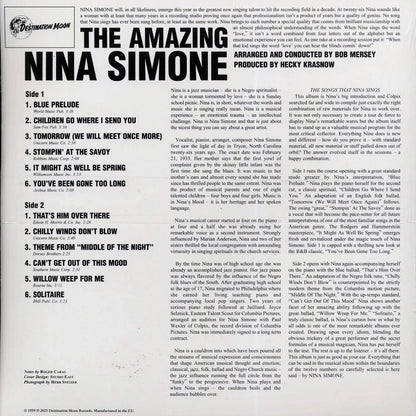 NINA SIMONE – The Amazing Nina Simone LP (clear vinyl)