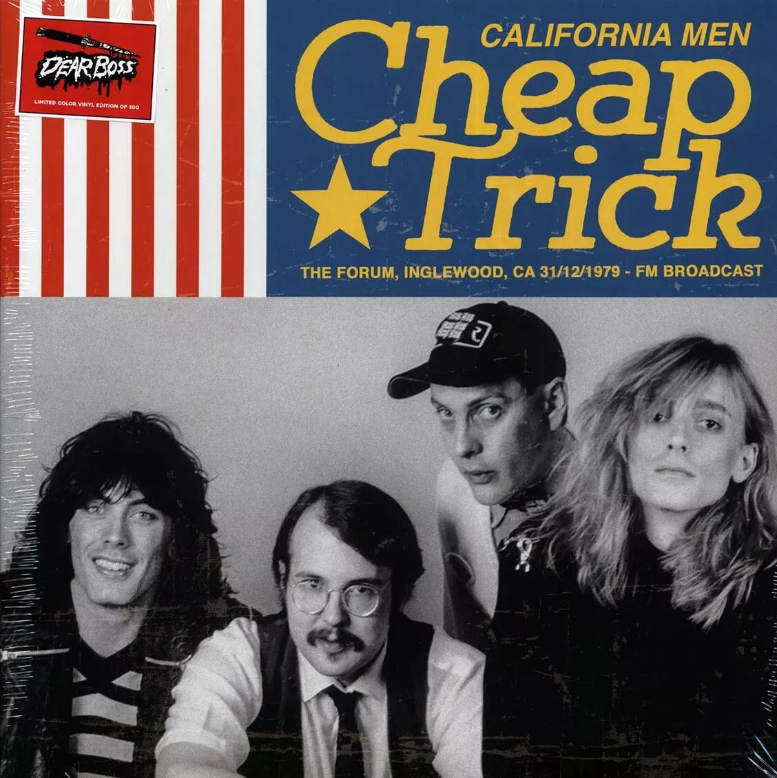 CHEAP TRICK – California Men LP (red vinyl)