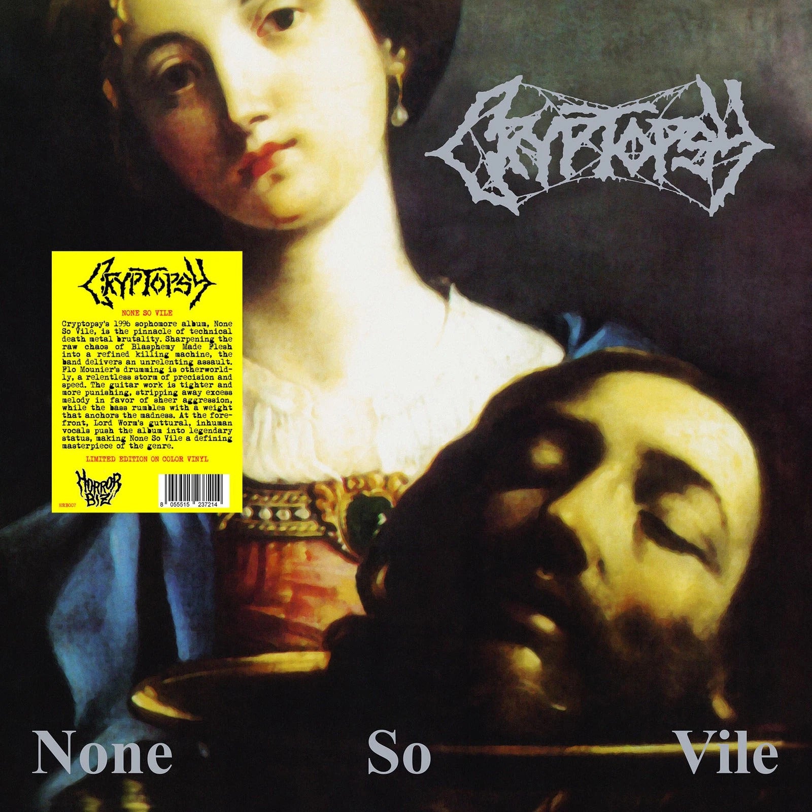 CRYPTOPSY – None So Vile LP (white vinyl) – CITY NOISE