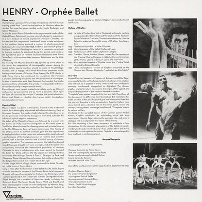 PIERRE HENRY / MAURICE BÉJART – Orphée Ballet LP