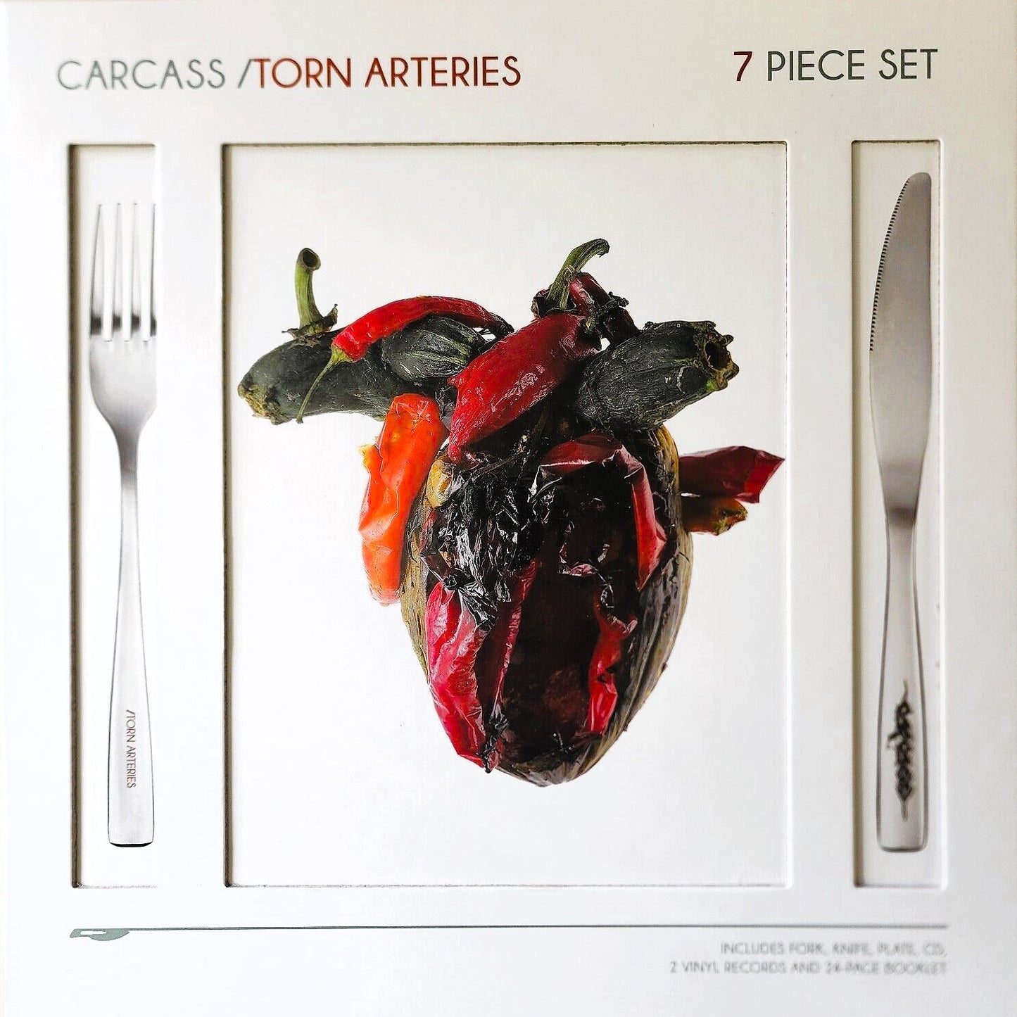 CARCASS – Torn Arteries 2xLP + CD Box Set (splatter vinyl)