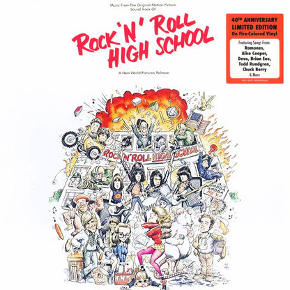 V/A – Rock 'N' Roll High School OST LP ("Fire" color vinyl)