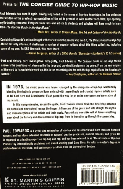 The Concise Guide to Hip-Hop Music by Paul Edwards
