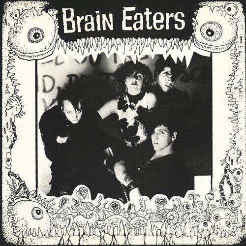 BRAIN EATERS – S/T LP (green splatter vinyl)