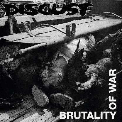 DISGUST – Brutality Of War LP (red/black splatter vinyl)
